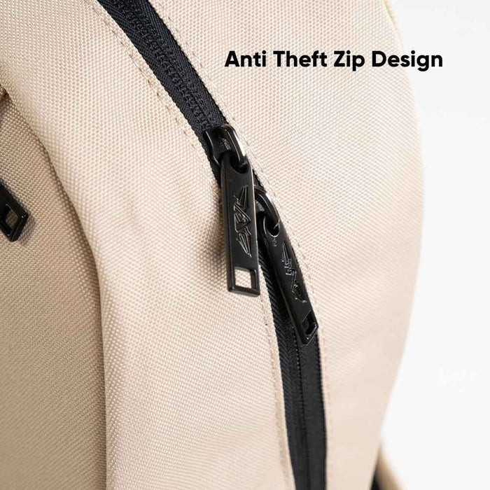 Armaggeddon Reload 5 Recycled 15.6 Inch Laptop Backpack with Anti Theft Zip, Bottle Pocket & Adjustable Straps
