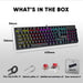 Armaggeddon MKA 7C Psycheagle 104 Key Mechanical Gaming Keyboard Hot Swappable Switches, Multicolour LED Backlight, USB Wired