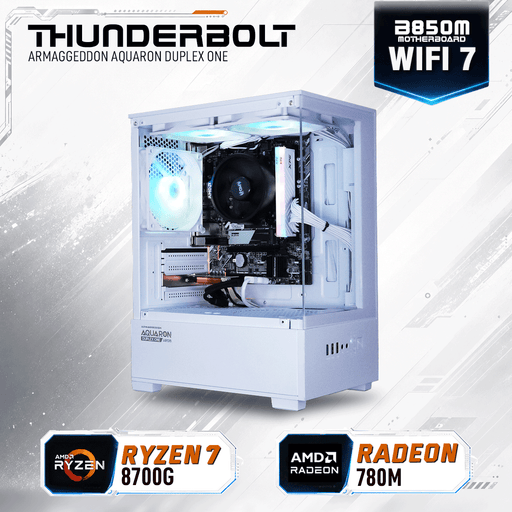 Armaggeddon Workstation PC – AMD Ryzen 7 8700G | Productivity Desktop