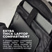 Armaggeddon Shield 3 Anti Theft Laptop Backpack with USB Charging Port, Padded Compartment & YKK Zip
