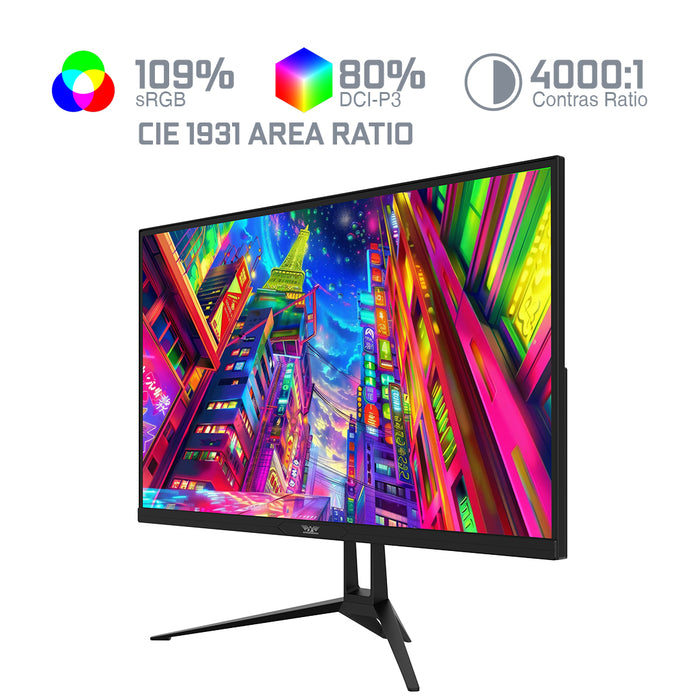 Armaggeddon PXP 24X 23.8" Full HD Fast VA Gaming Monitor 240Hz 1ms FreeSync & G-SYNC Compatible