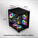 ARMAGGEDDON AQUARON WIBO PC chassis detail view
