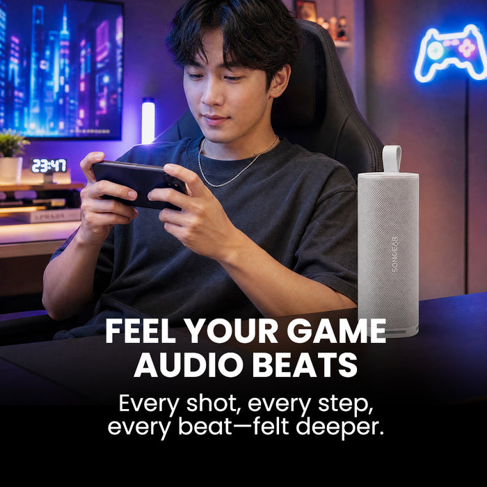 SonicGear StudioByte II 30W Hi-Res LDAC Bluetooth 5.3 Portable Speaker | IPX6 Waterproof, TWS & 8H Playtime