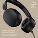 SonicGear Aura Clear 5 Hi-Res LDAC ANC Wireless Headphones Bluetooth 6.0 | 5-Mic ENC, 80H Battery & Gaming Mode (Flash Sale))