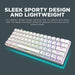 Armaggeddon MKA-1C NEX 61 Key Mechanical Gaming Keyboard HotSwappable, USB-C Wired, Multicolour LED, Anti-Ghosting