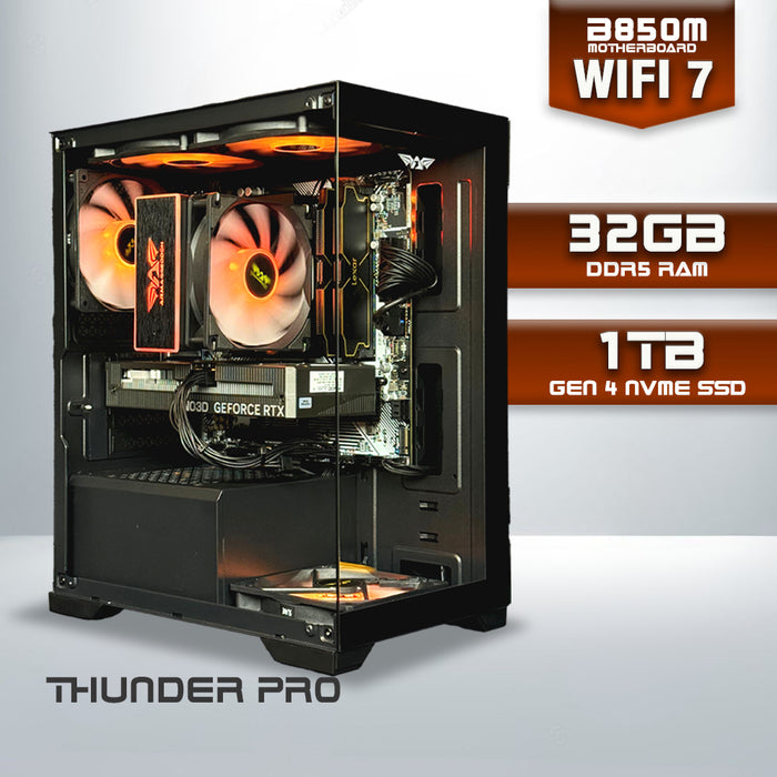 Armaggeddon Gaming PC – AMD Ryzen 7 7700 + RX 9060XT 8GB | Custom Built Desktop