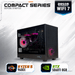 Armaggeddon Compact Series gaming PC with AMD Ryzen 5 9600X and NVIDIA RTX 5060 Ti 8GB