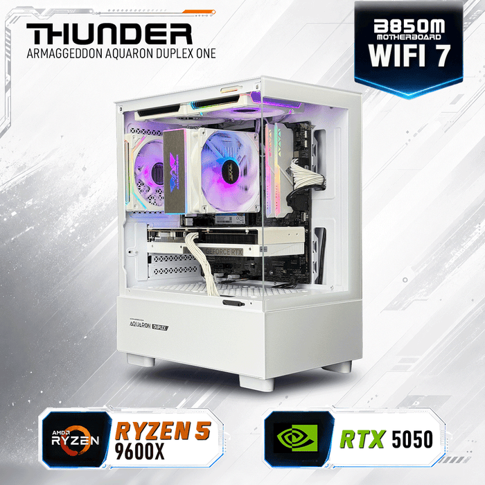Armaggeddon Gaming PC – AMD Ryzen 5 9600X + RTX 5050 | Custom Built Desktop