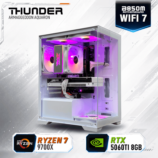 Armaggeddon Gaming PC – AMD Ryzen 7 9700X + RTX 5060Ti 8GB | Custom Built Desktop