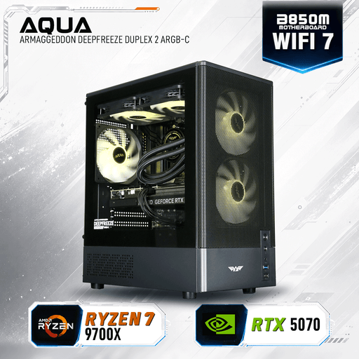 Armaggeddon Gaming PC – AMD Ryzen 7 9700X + RTX 5070 | Custom Built Desktop