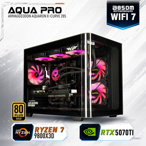 Armaggeddon Gaming PC - AMD RYZEN 7 9800X3D + RTX 5070Ti | Custom Built Desktop