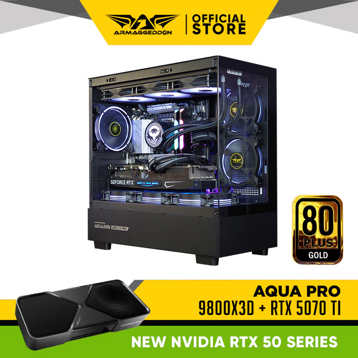 AQUA PRO R7 9800X3D + RTX 5070 Ti
