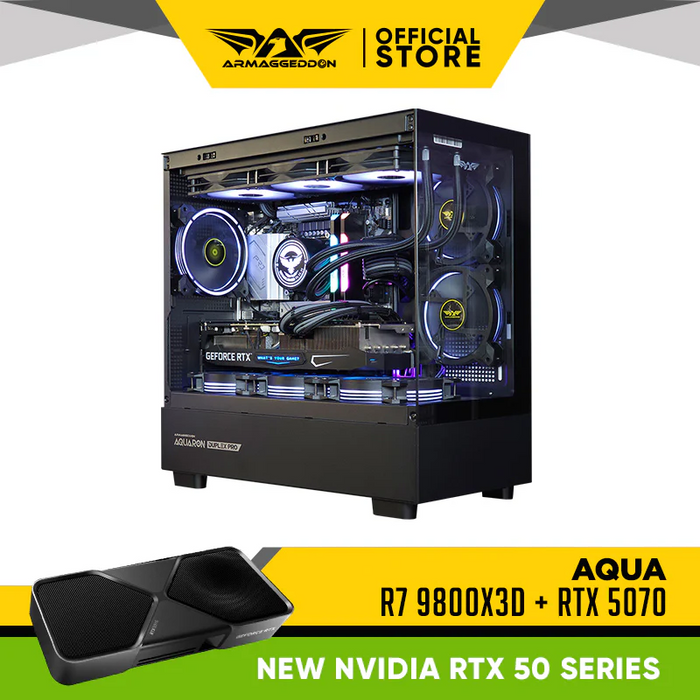 AQUA R7 9800X3D + RTX 5070