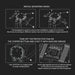 Armaggeddon Deepfreeze ADV A360 ARGB 360mm AIO CPU Liquid Cooler – Digital Temperature Display, Triple 120mm Fans, Intel AMD