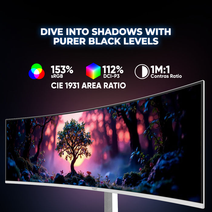 Armaggeddon PXP 49 UXO C Samsung Display 49-inch Curved QD-OLED DQHD Gaming Monitor — product image 5
