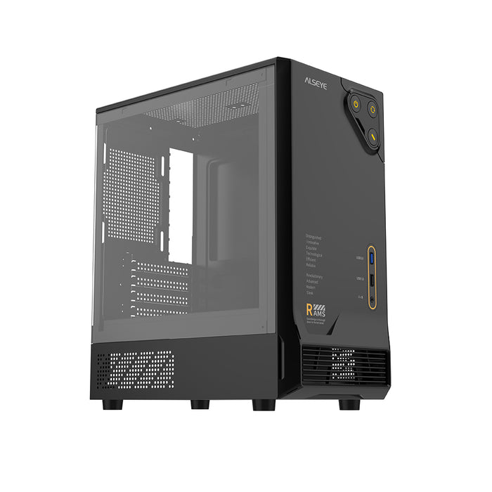ALSEYE RAMS1.0 PC chassis detail view