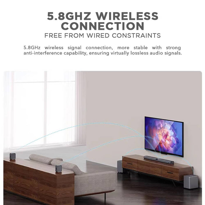 SONICGEAR STUDIOBAR 9000 DOLBY ATMOS 7.2.4 SOUNDBAR