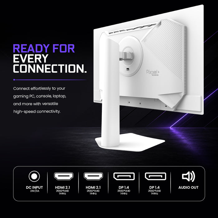 Armaggeddon PXP 27 UXO.V Samsung QD OLED 144Hz Nvidia GSync Gaming Monitor