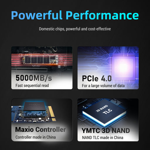 KingBank SSD KP260 Plus 2TB M.2 2280 NVME GEN4*4