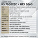 RYZEN 5 7500X3D + RTX 5060 (SPACE FIRST CLASS-01)