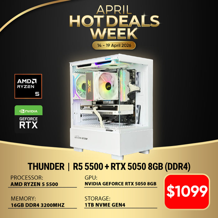 RYZEN 5 5500 + RTX 5050
