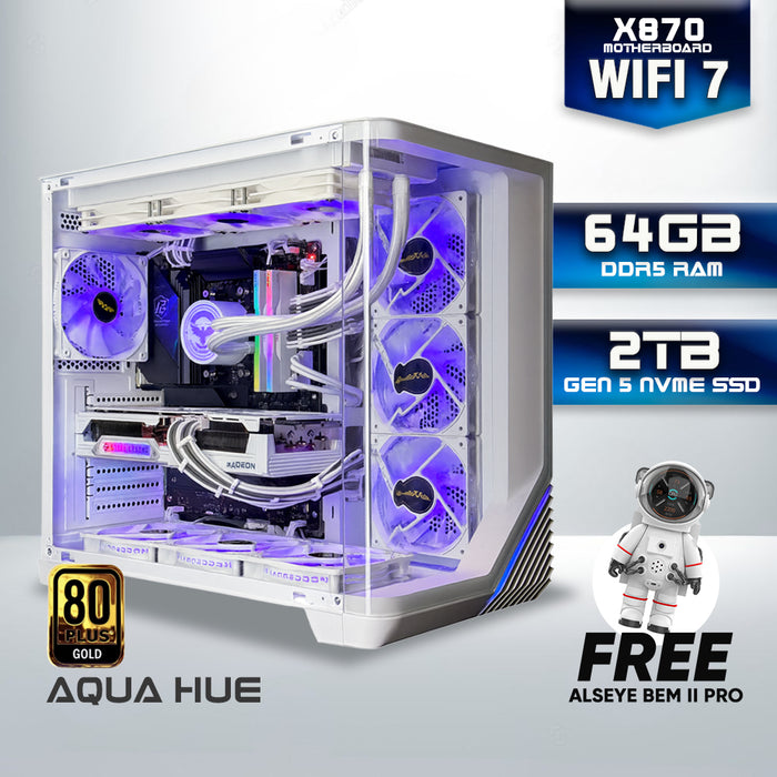 RYZEN 9 9900X + RTX 5090 (GEN 5 NVME)