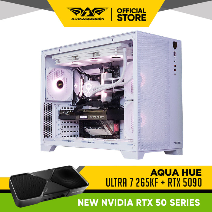 AQUA HUE INTEL ULTRA 7 265KF + RTX 5090