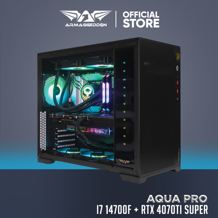 Aqua Pro | I7 14700F + RTX 4070TI Super