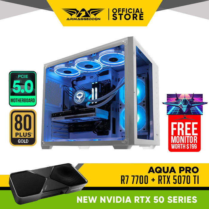 AQUA PRO R7 7700 + RTX 5070 Ti