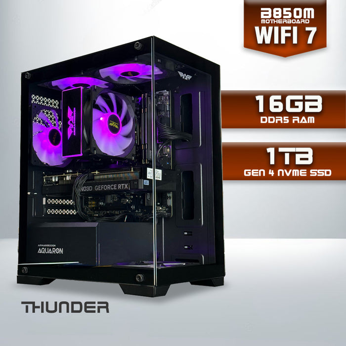 Armaggeddon Gaming PC – AMD Ryzen 7 7800X3D + RTX 5060Ti 8GB | Custom Built Desktop