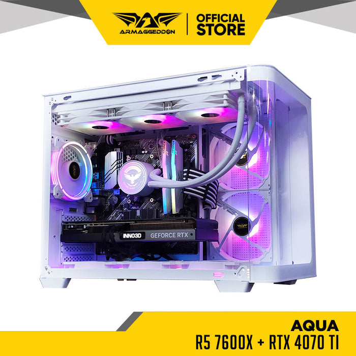 AQUA l R5 7600X + RTX 4070 TI