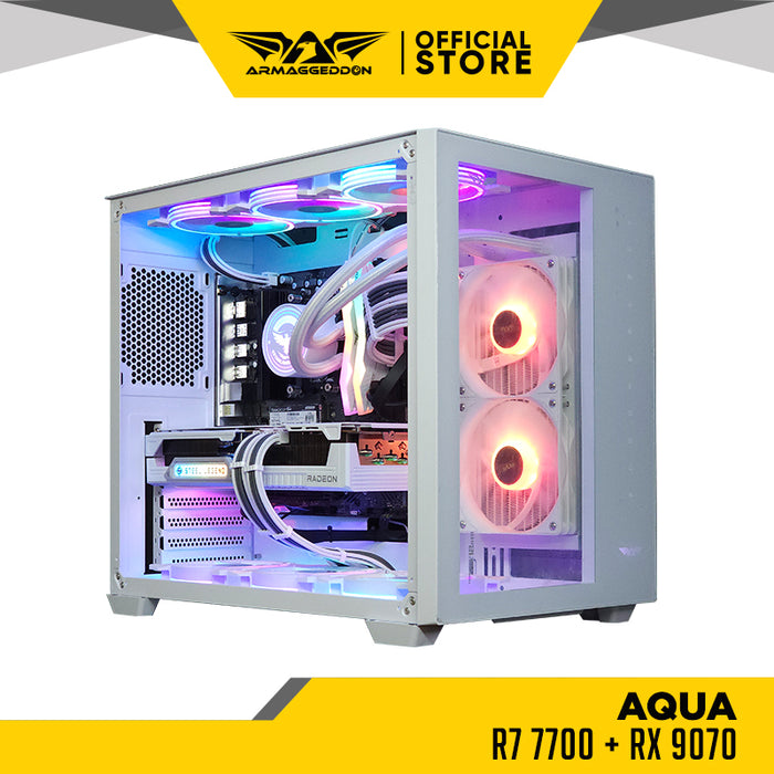 AQUA | R7 7700 + RX 9070