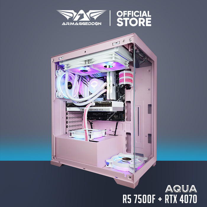 DECEMBER SPECIAL | Aqua R5 7500F + RTX 4070