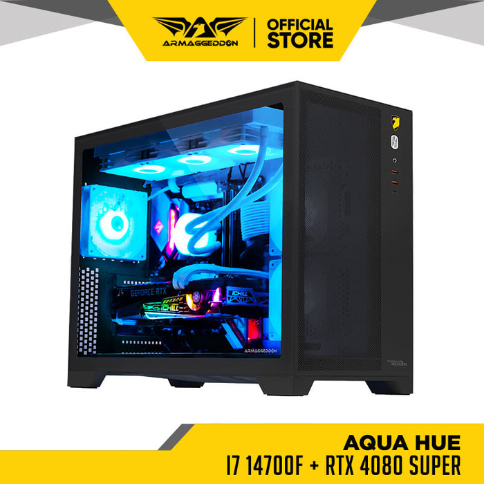 Aqua Hue | I7 14700F + RTX 4080 Super