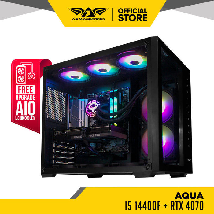 Aqua | I5 14400F + RTX 4070