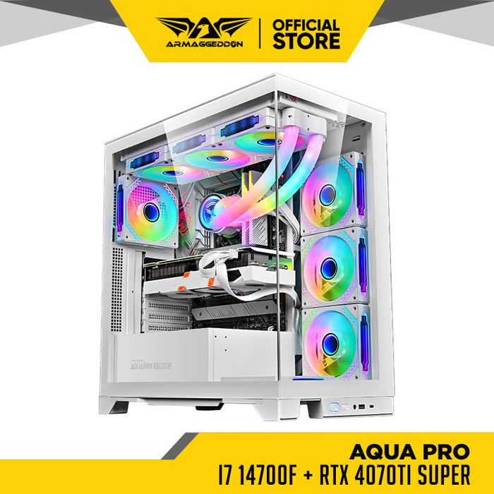 Aqua Pro | I7 14700F + RTX 4070TI Super