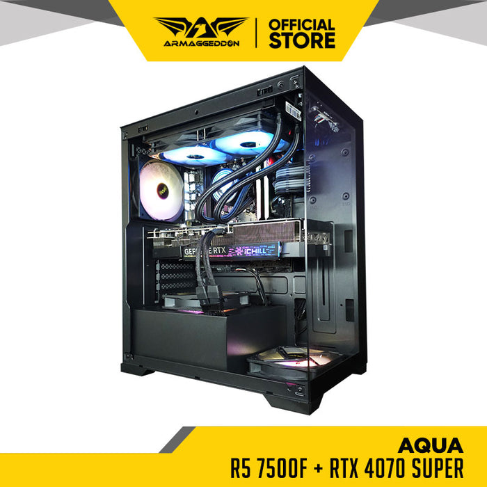 Aqua | R5 7500F + RTX 4070 Super