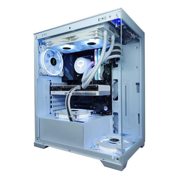 Aqua Hue | R5 7500F + RTX 4080 Super