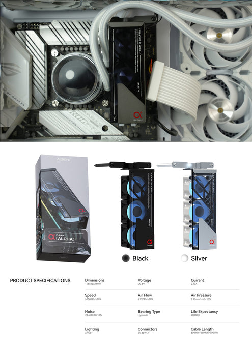 ALSEYE C-RAM-Alpha RAM cooler product detail