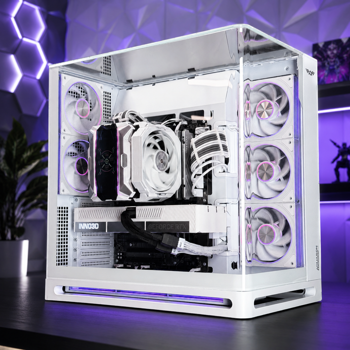 Armaggeddon High-End Gaming PC – AMD Ryzen 7 7700 + RTX 5080 | SAME DAY DELIVERY