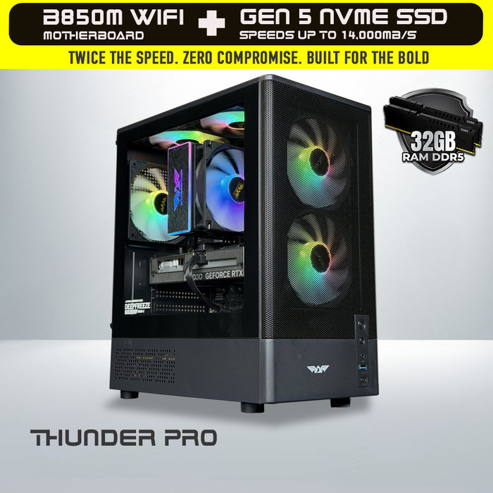 RYZEN 5 7500X3D + RTX 5060 Ti 16GB (GEN 5 NVME)