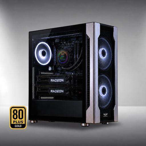 Armaggeddon AI Workstation PC - AMD THREADRIPPER 9980X + DUAL AI PRO R9700 | AI Training & LLM Workstation