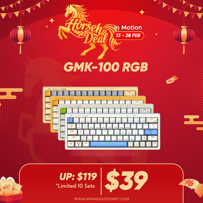 ARMAGGEDDON GMK-100 RGB (HORSEH DEAL)