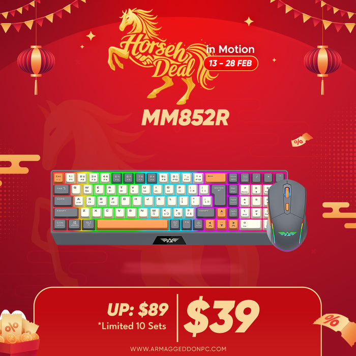 ARMAGGEDDON MM-852R DUAL STEALTH (HORSEH DEAL)