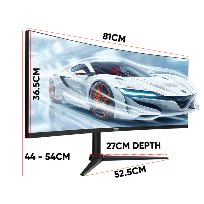 Armaggeddon 34" UWQHD 180Hz Monitor 1Ms Curve Built In Speaker Gaming Monitor