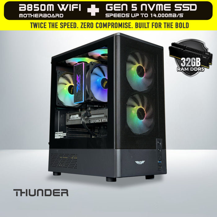 INTEL ULTRA 5 225F + RTX 5060 (GEN 5 NVME)