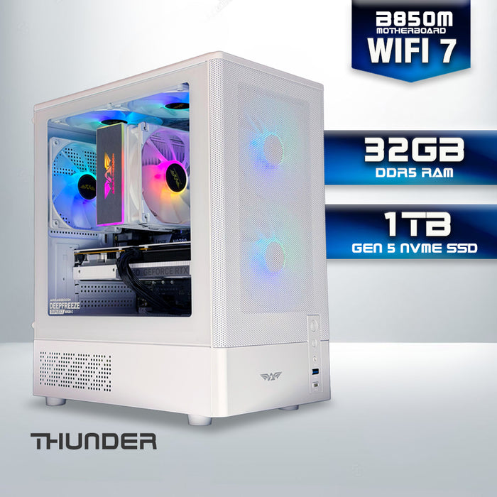 RYZEN 5 7500X3D + RTX 5060 Ti 8GB (GEN 5 NVME)