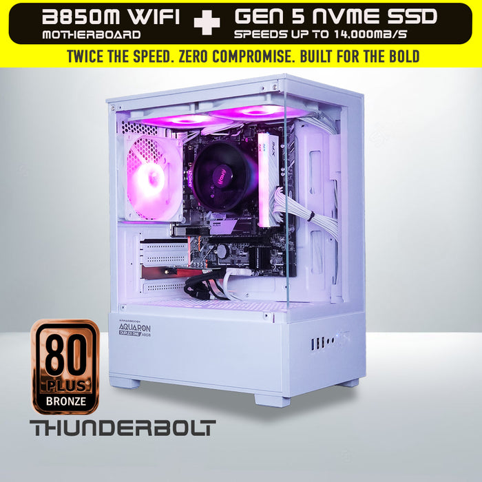 RYZEN 7 8700G | GEN.5 High Speed Home & Office PC