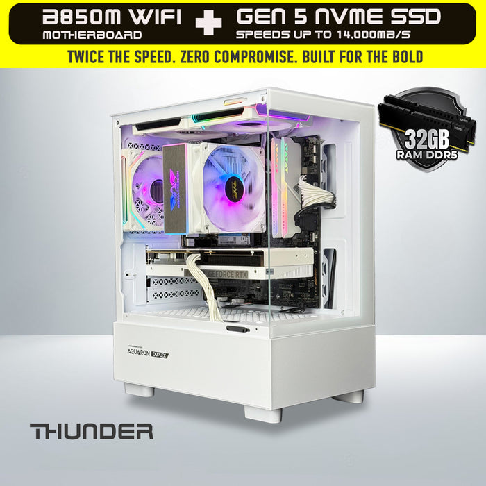 RYZEN 5 9600X + RTX 5050 (GEN 5 NVME)