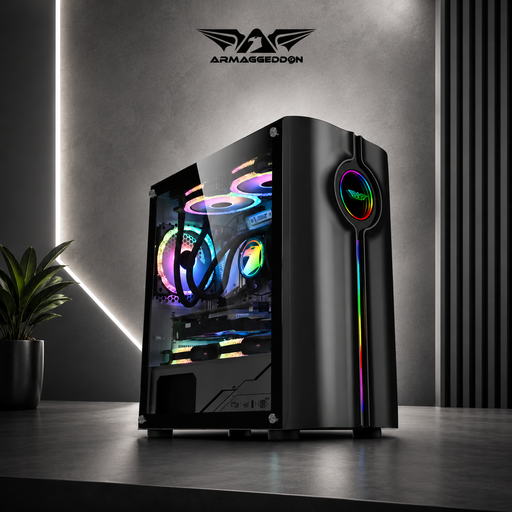 Armaggeddon Performance Gaming PC – AMD Ryzen 5 5500 + RTX 5050 | Custom Built Desktop